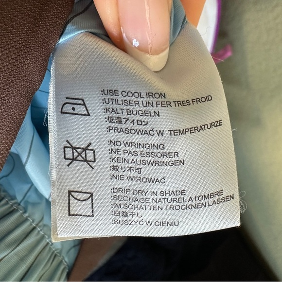 Foursquare snowboard shell jacket performance waterproof stripe Small - Picture 13 of 14